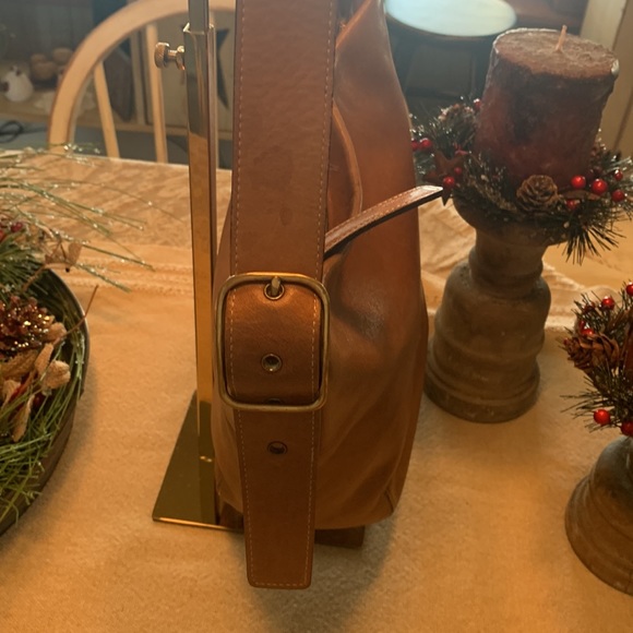 Coach vintage Tanned Chestnut Brown Legacy 9118 bucket crossbody - Picture 3 of 9